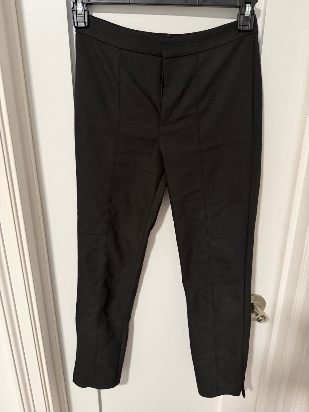 Mango Black Women's Slim Capris